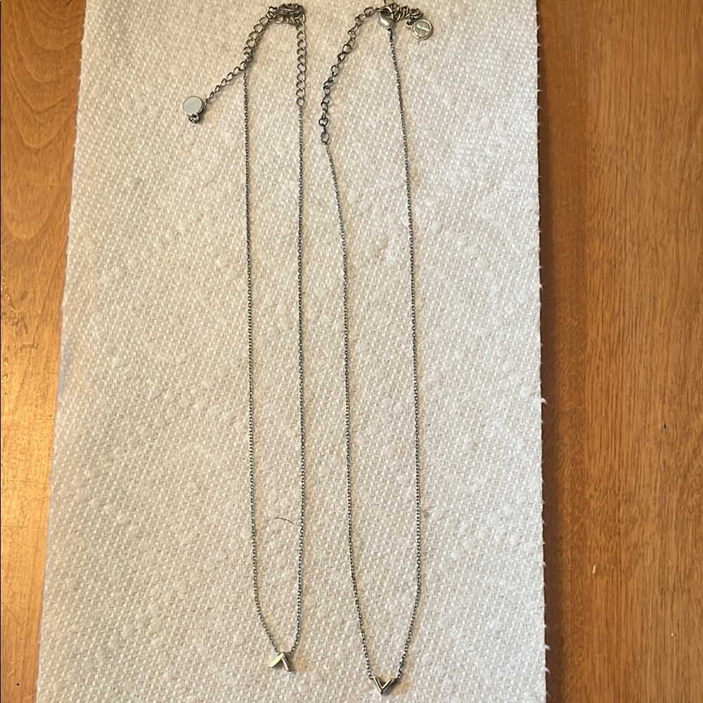 Elegant Silver Necklace set